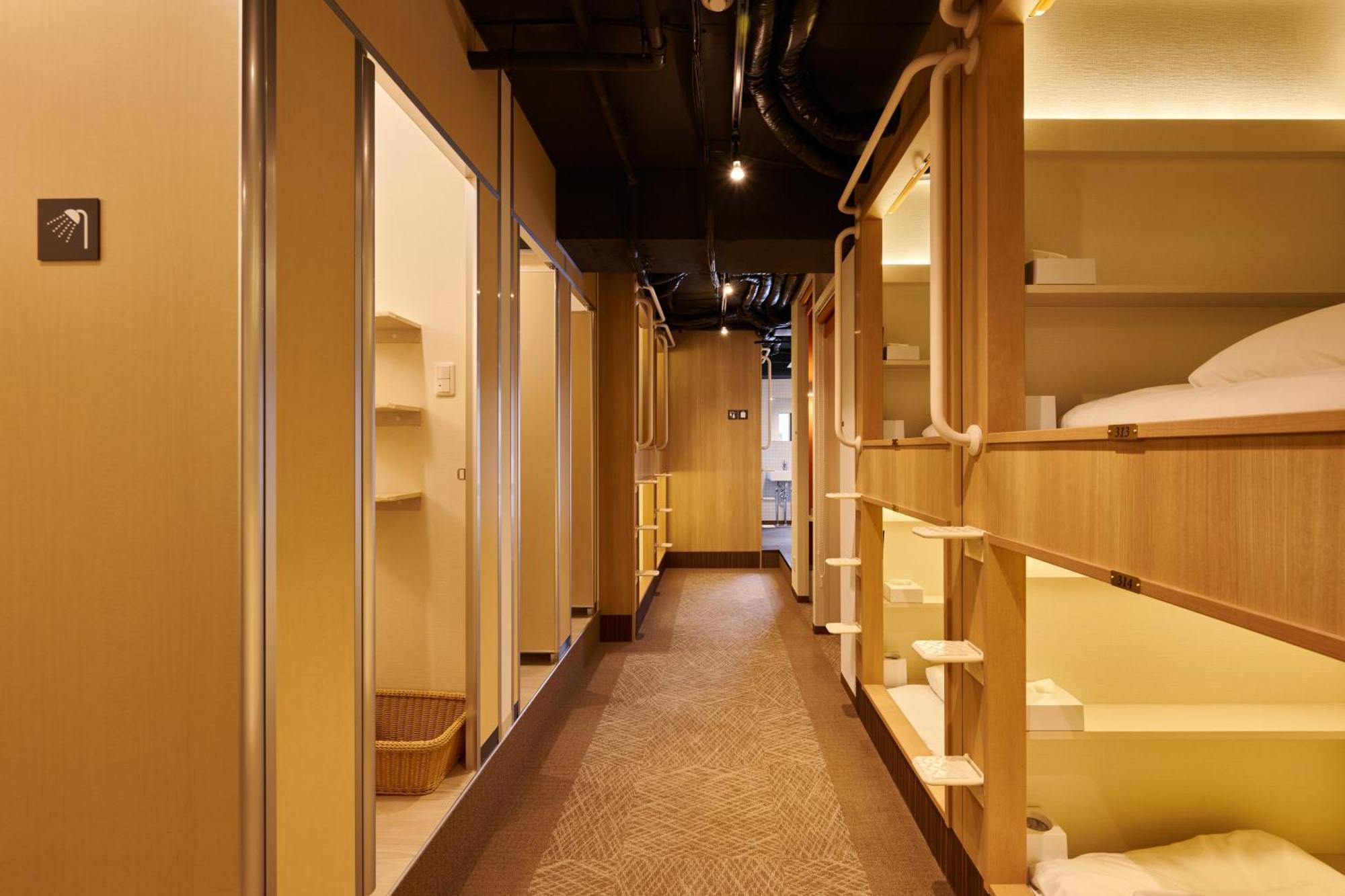 Capsule Hotel Continue Nijojokita Kyoto Dış mekan fotoğraf